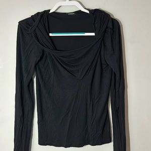 Unconditional London black blouse.
